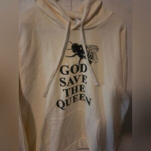 Boredwalk god save the queen bee hoodie XL